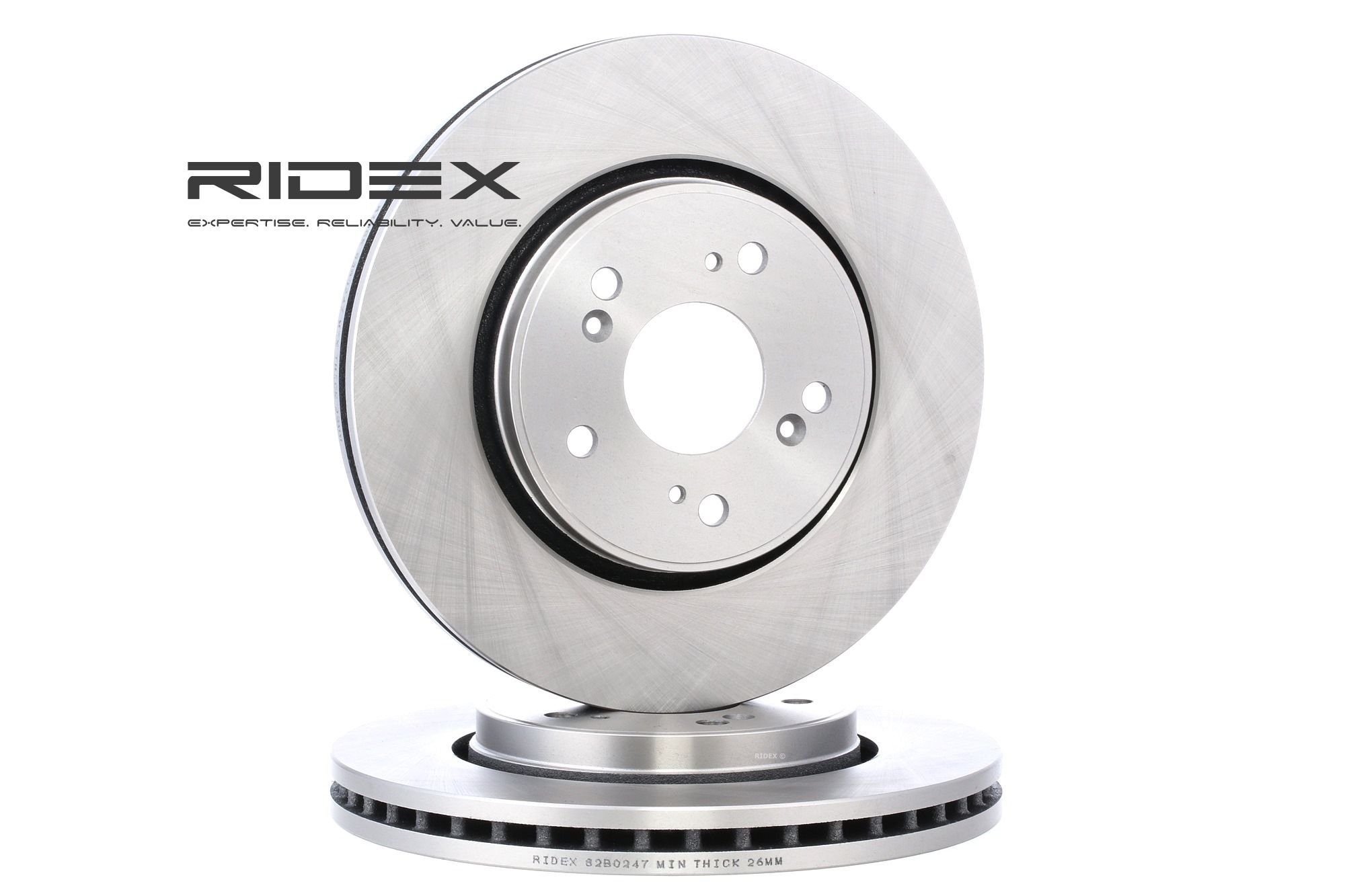 RIDEX Jarrulevyt HONDA 82B0247 45251SWAA00,45251SWAA20,45251SWE000 Jarrulevy 45251SWWG01,45251T1EG00,45251T1EG01
