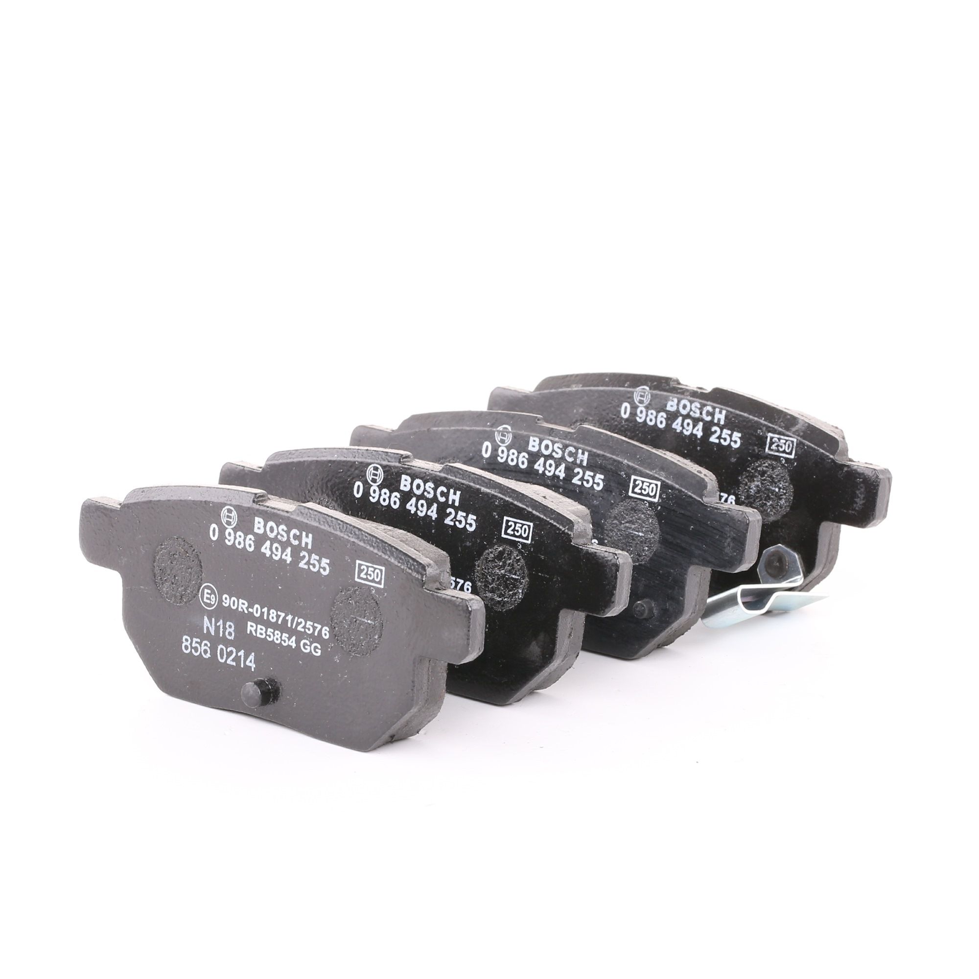 BOSCH Jarrupalat TOYOTA,SUBARU,LEXUS 0 986 494 255 0446612140,0446612150,0446621020 Jarrupalasarja,Jarrupala, Levyjarru 0446647020,0446647030