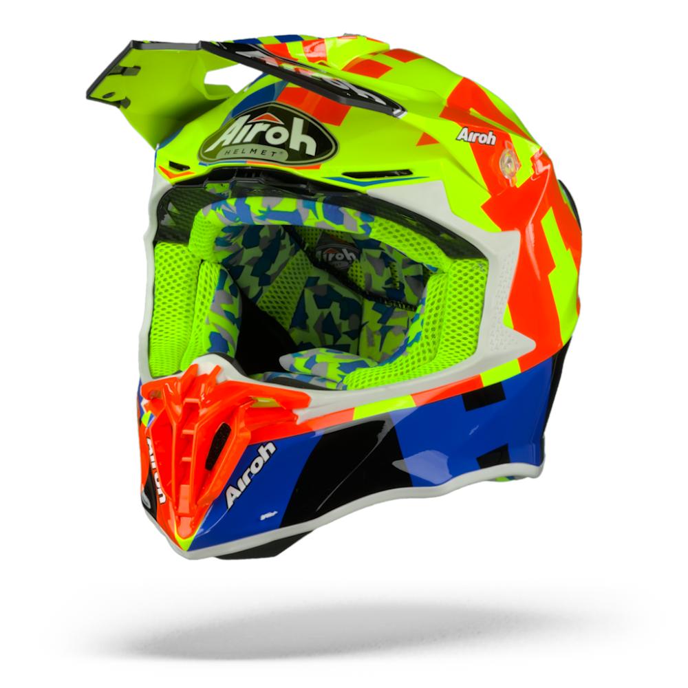Airoh Twist 2.0 Frame Yellow Orange Gloss XL