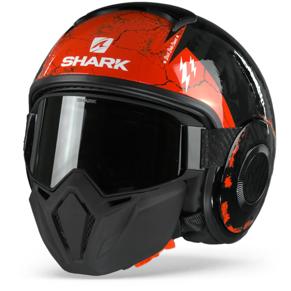 Shark Street Drak Crower Black Anthracite Red KAR XL