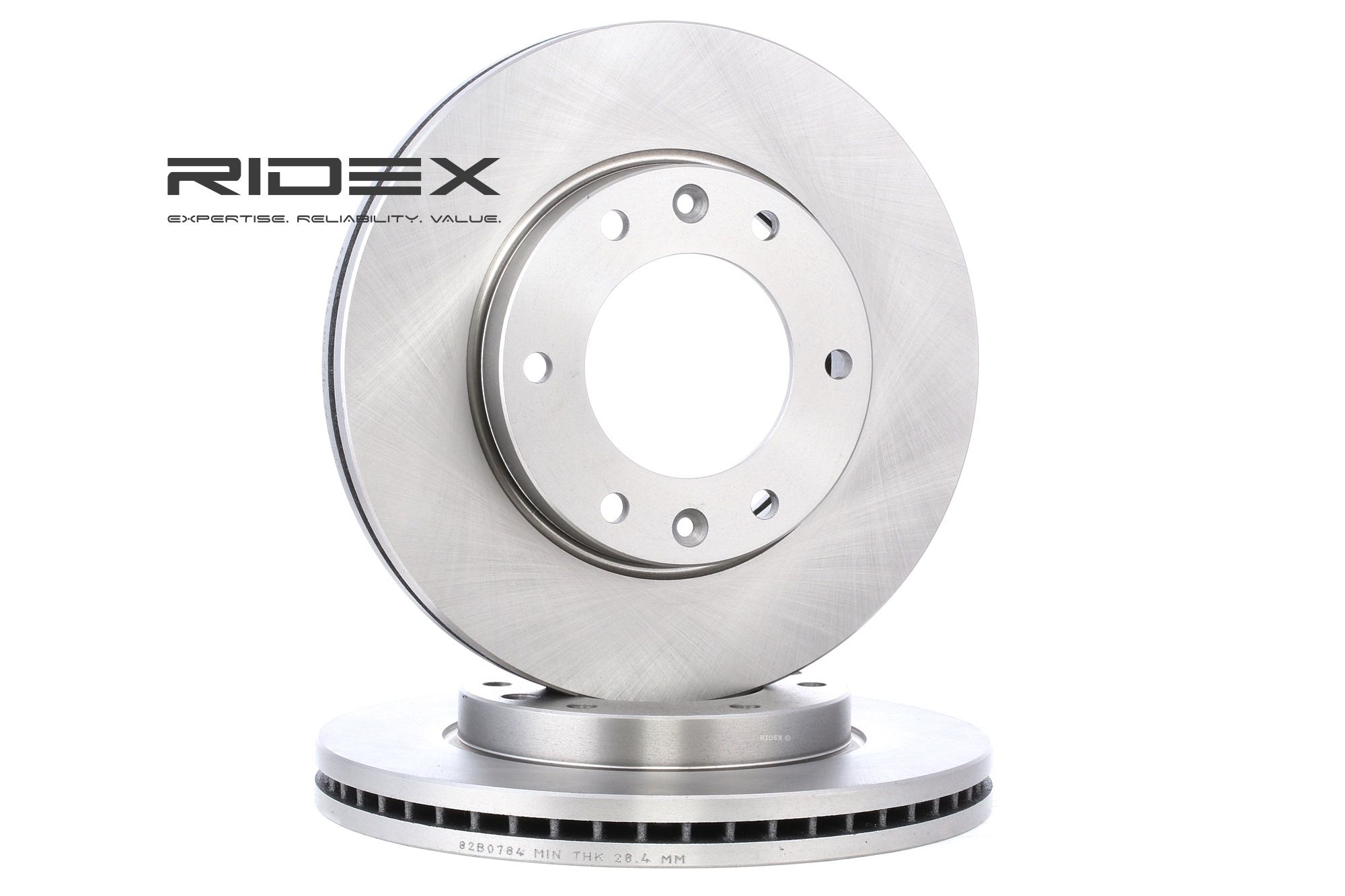 RIDEX Jarrulevyt HYUNDAI 82B0784 517124H000,517124H500 Jarrulevy