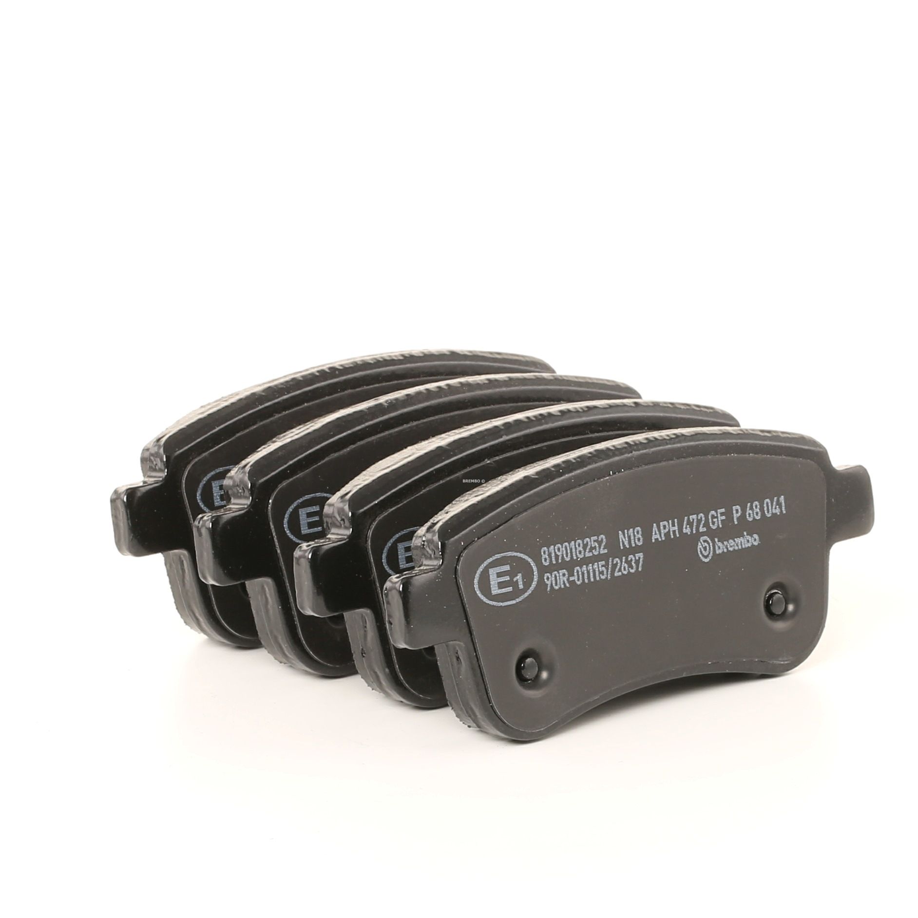 BREMBO Jarrupalat RENAULT P 68 041 440601416R,440603558R,440603734R Jarrupalasarja,Jarrupala, Levyjarru 440604694R