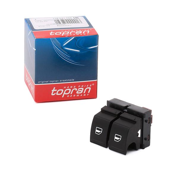 TOPRAN Lasinnostimen Kytkin SKODA 116 041 1Z0959858,1Z0959858REH Kytkin, Lasinnostin