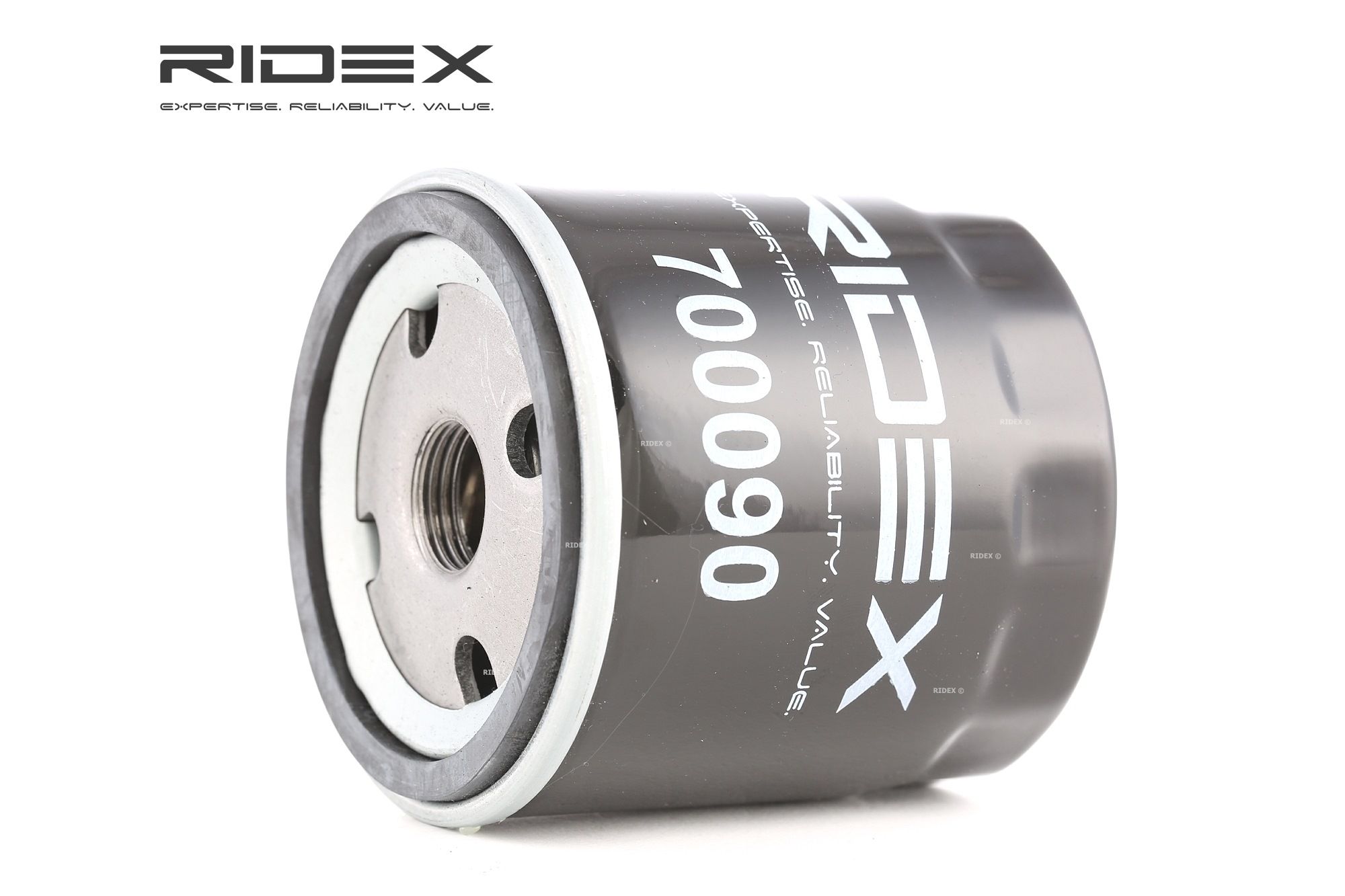 RIDEX Öljynsuodatin OPEL,FORD,ROVER 7O0090 7884256,7965051,7973235 7973429,7984256,MLS000155,1457512,1462805,1498014,1536304,1553370,1555370,1559937