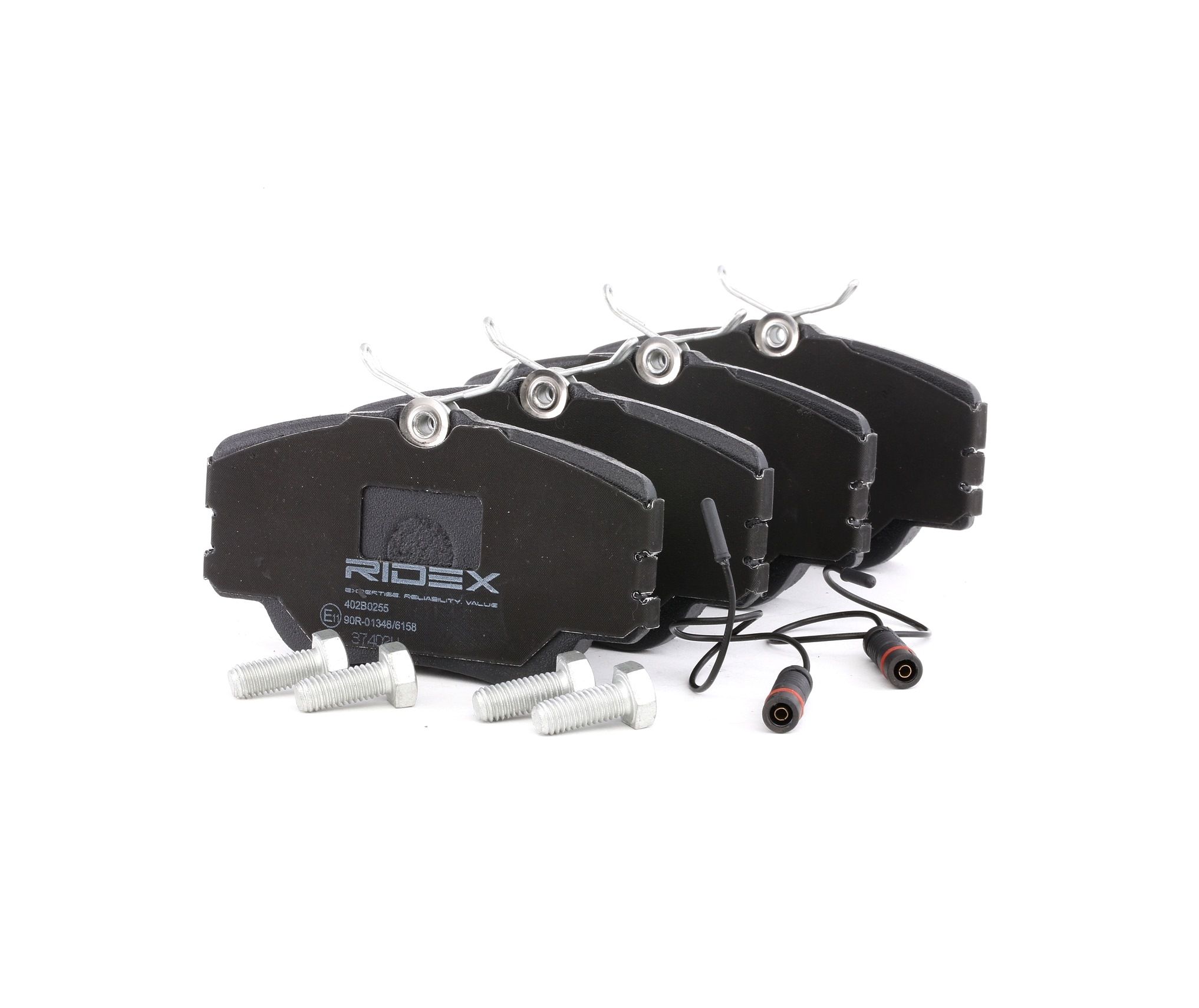 RIDEX Jarrupalat MERCEDES-BENZ 402B0255 0004200720,0004209920,00042099200005 Jarrupalasarja,Jarrupala, Levyjarru 0014200720,0014201220,001420122005