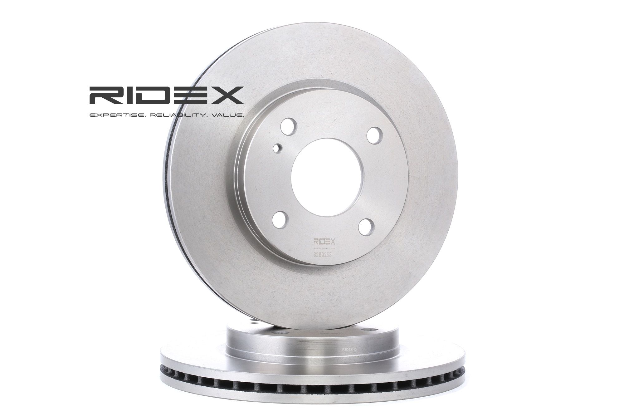 RIDEX Jarrulevyt FORD 82B0258 1523795,1535924,1546835 Jarrulevy 1679853,1892667,1892668,2017682,8V511125AA,8V511125AB,8V511125AC,8V511125AD,E4B11125AA
