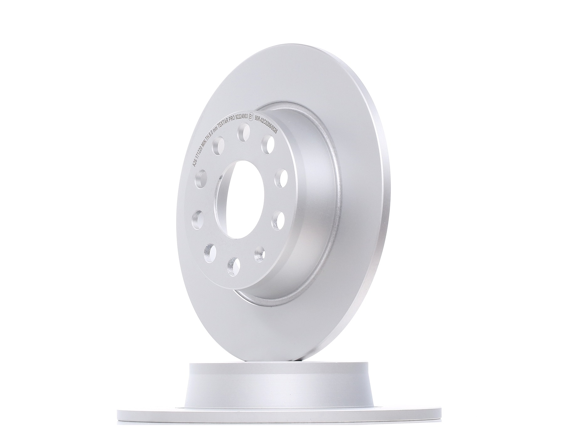 TEXTAR Jarrulevyt VW,AUDI,SKODA 92224903 1K0615601AA,5N0615301,5Q0615601D Jarrulevy 5QD615601A,1K0615601AA,5N0615301,5Q0615601D,5QD615601A,1K0615601AA