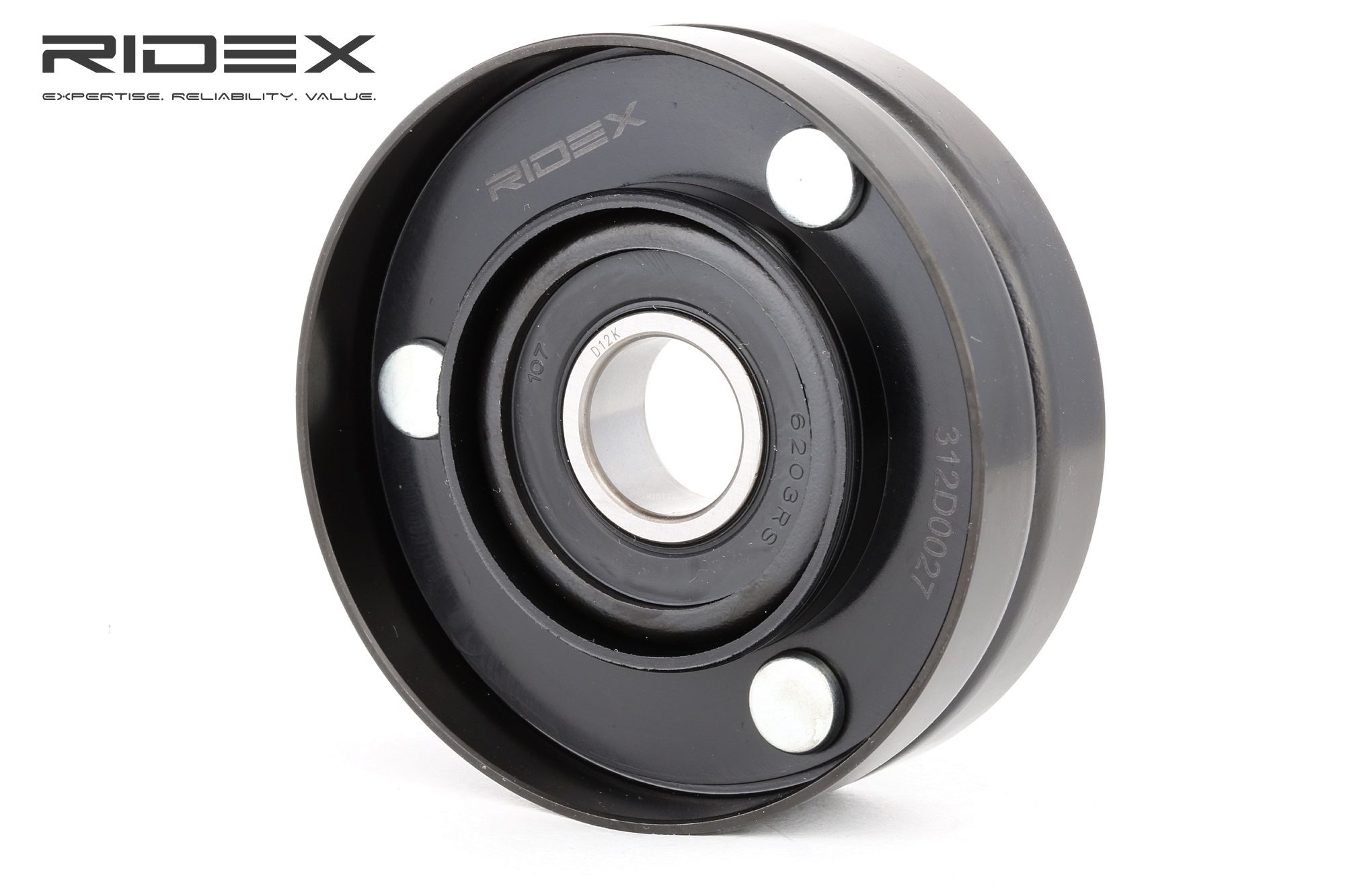 RIDEX Ohjainrulla VW,AUDI,SKODA 312D0027 059145276,59145276,059145276 Ohjainrulla, Moniurahihna 59145276,272136,272136S1,059145276,59145276