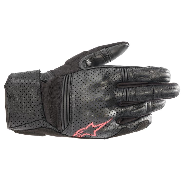 Alpinestars Stella Kalea Black Diva Pink Leather Gloves L