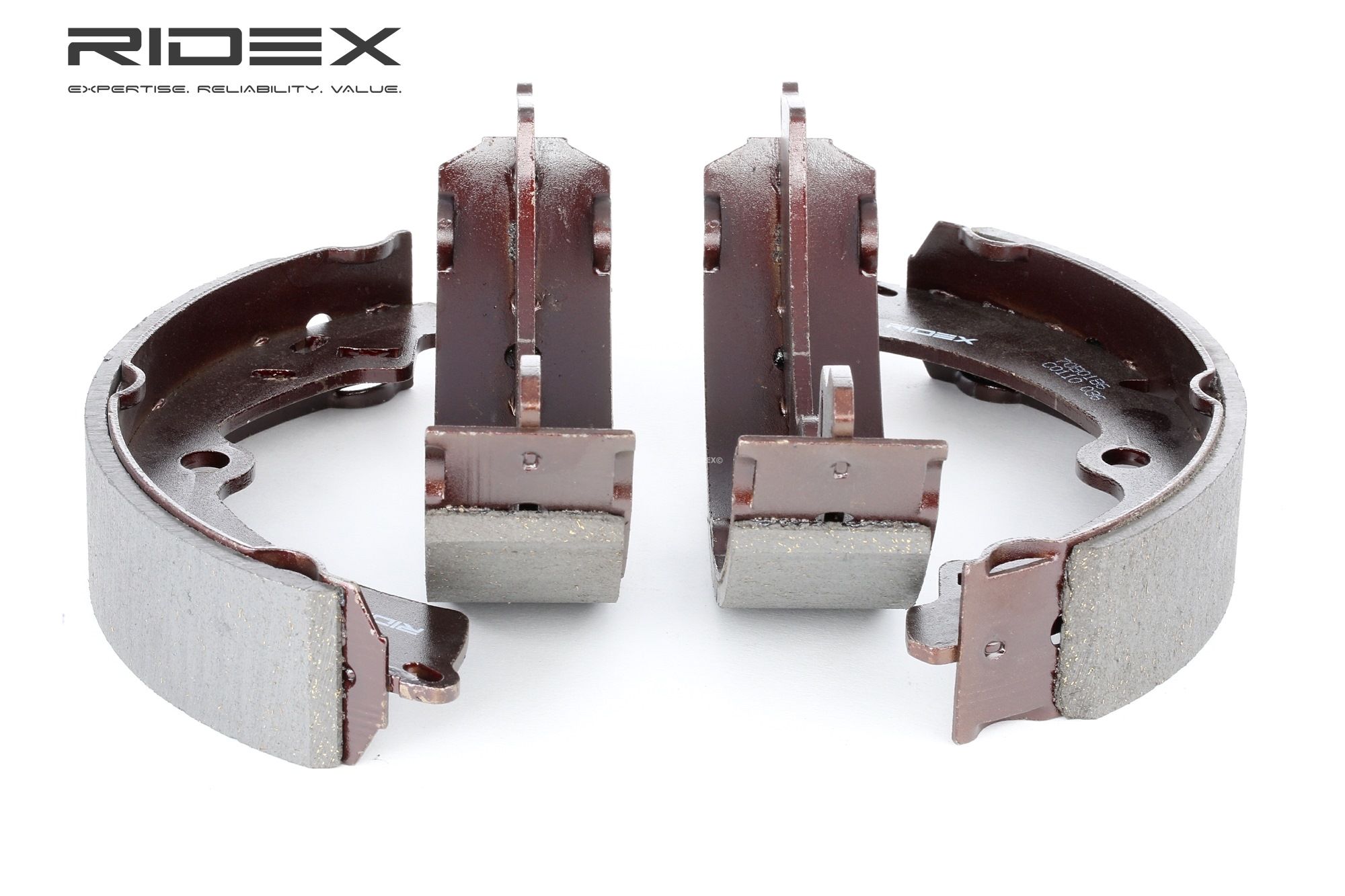 RIDEX Jarrukengät SUZUKI 70B0186 00000A00899,5221082040,5221082041 Jarrukenkäsarja 5221082070,5320000840,5320080830,5320080840,5320080840A00