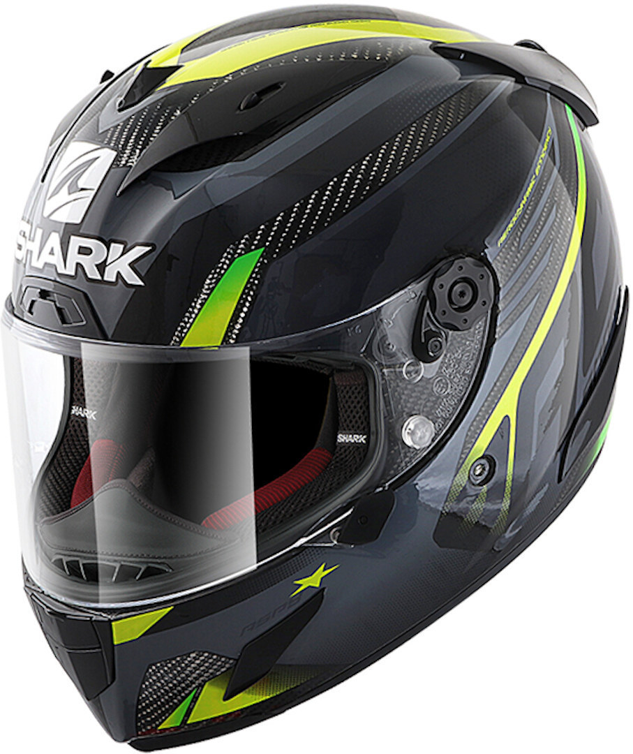 Shark Race-R Pro Carbon Aspy Carbon Anthracite Yellow DAY M