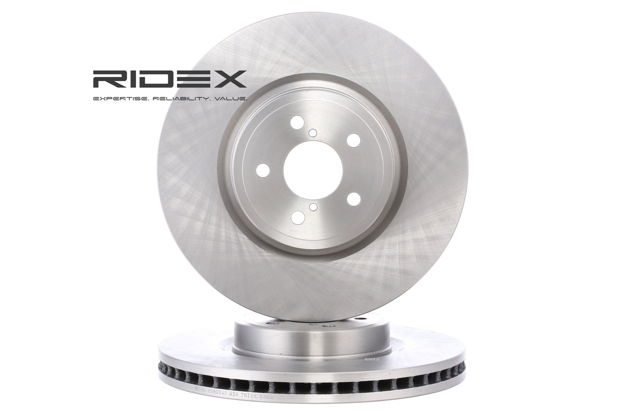 RIDEX Jarrulevyt SUBARU 82B0543 26300AG000,26300AG001,26300AG02A Jarrulevy