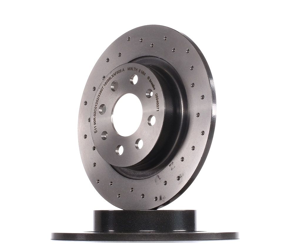 BREMBO Jarrulevyt ABARTH 08.9460.71 50902167 Jarrulevy