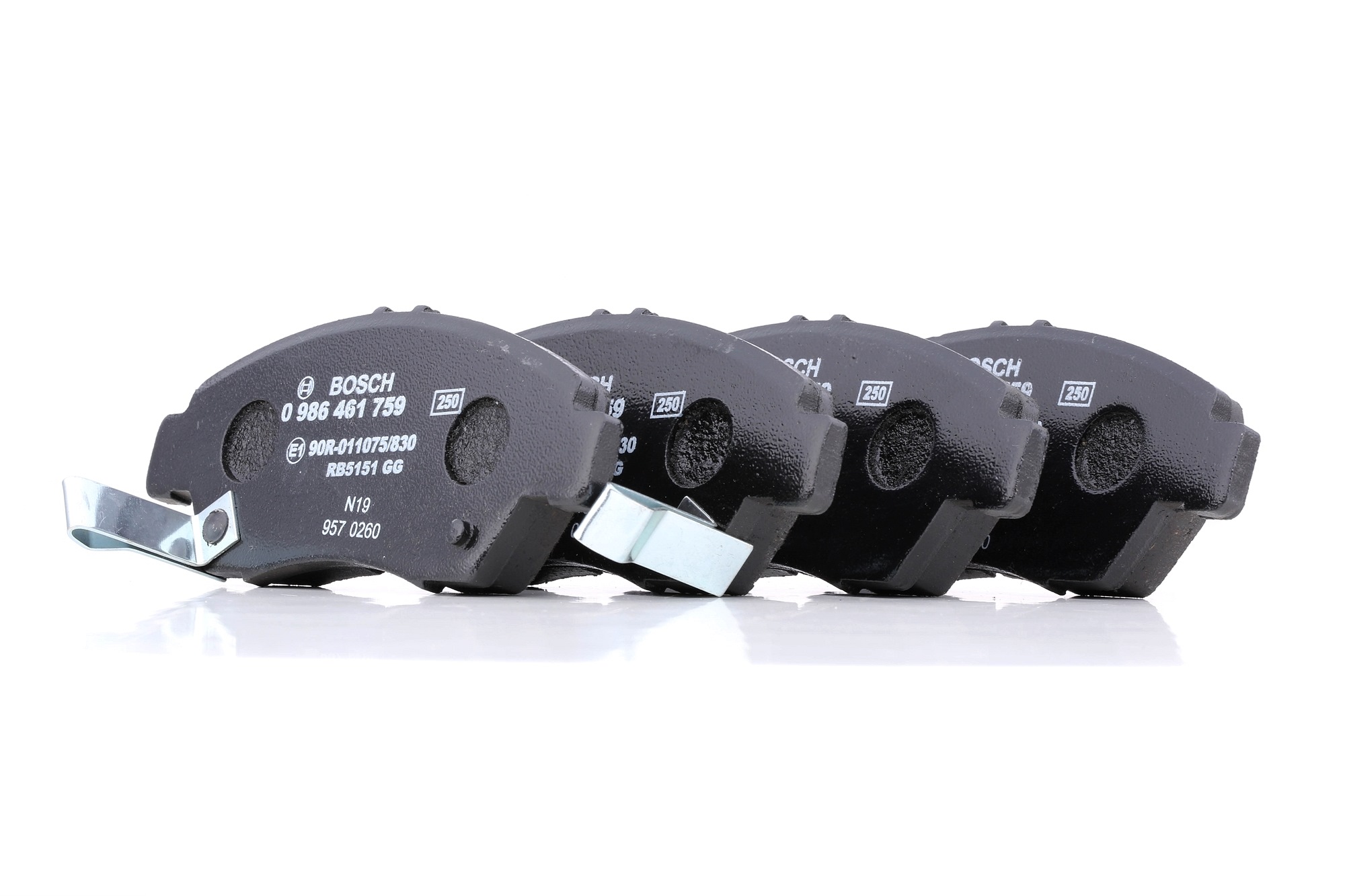BOSCH Jarrupalat HONDA 0 986 461 759 06450S5AE50,06450S5AJ00,45022S04E60 Jarrupalasarja,Jarrupala, Levyjarru 45022S04V10,45022S04V11,45022S04V12