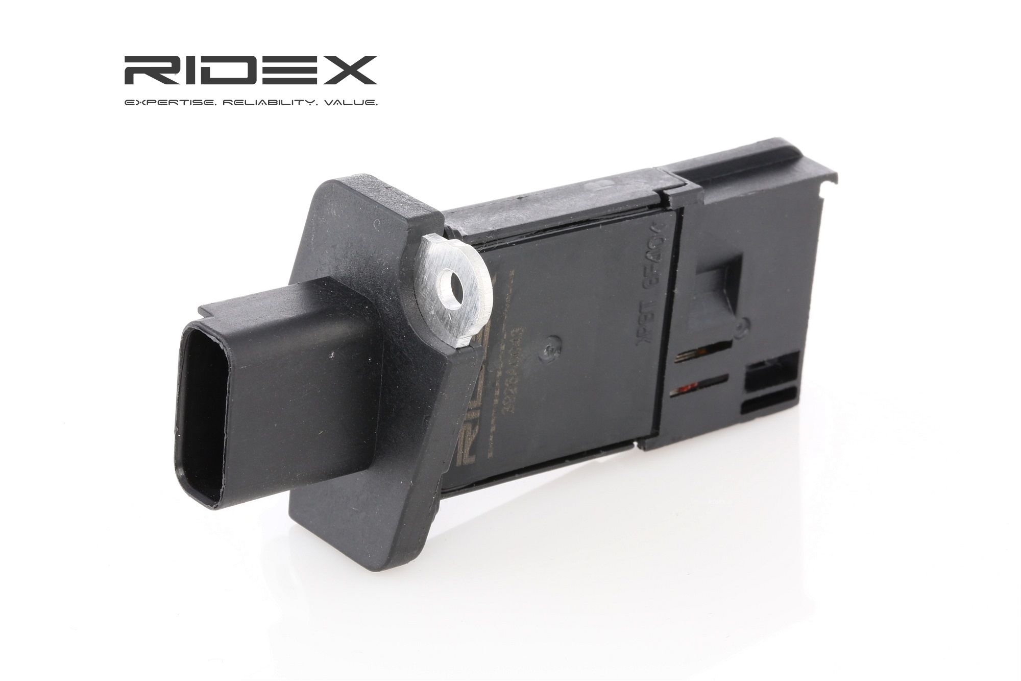 RIDEX Ilmamassamittari FORD,FIAT,PEUGEOT 3926A0043 9658127480,1920KQ,9657127480 Ilmamäärämittari,MAF Anturi 1376235,6C1112B579AA,MHK501040,MHK501040