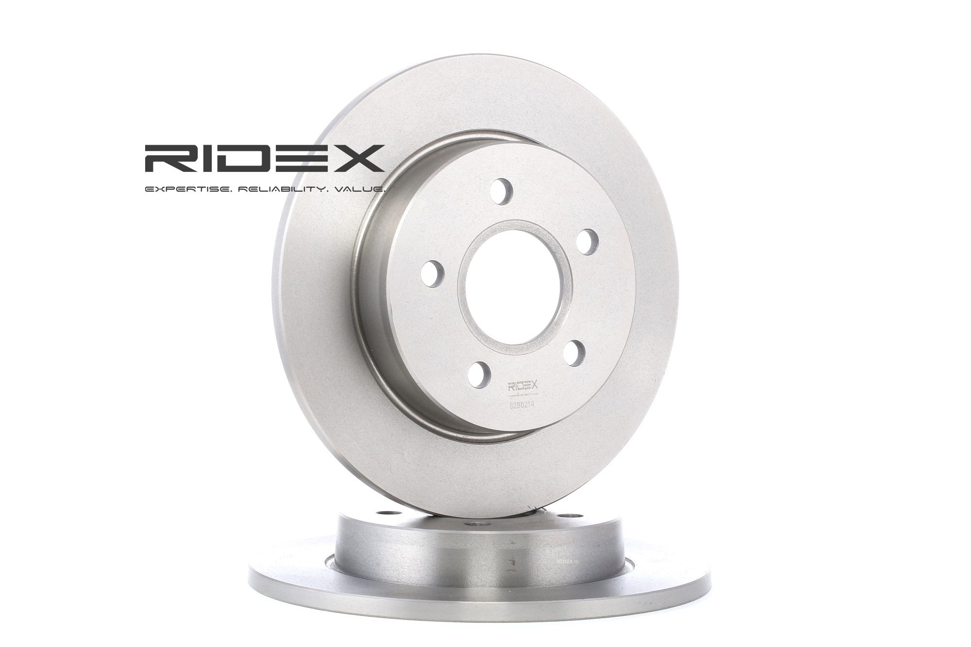RIDEX Jarrulevyt FORD 82B0214 1223540,1223543,1253727 Jarrulevy 1253728,1320347,1373360,1377360,1468946,1501061,1501068,1575733,1748745,3M512A315A1E