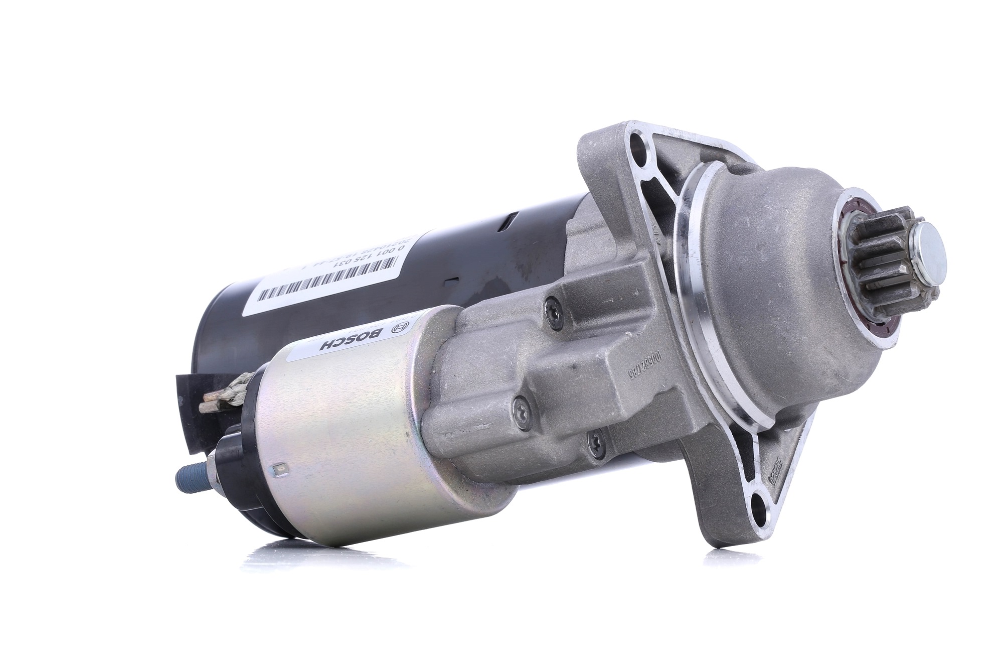 BOSCH Starttimoottori VW 0 001 125 031 1516812R,02B911023D,02B911023DX Startti,Käynnistinmoottori 02B911023J,02B911023L,02B911023LX,02B911023N