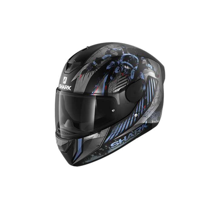 Shark D-Skwal 2 Atraxx Mat Black Anthracite Blue KAB M