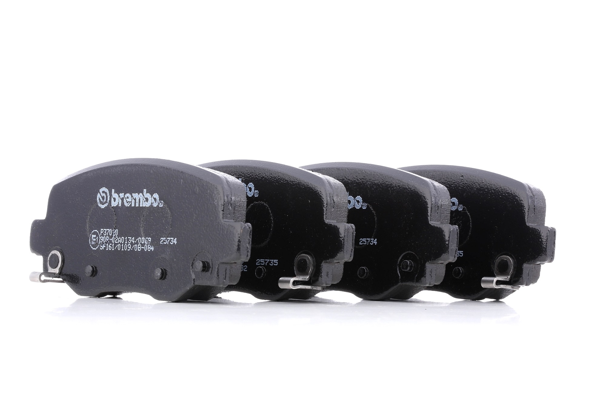 BREMBO Jarrupalat JEEP,CHRYSLER P 37 020 00K68225301AA,00K68225301AB,00K68225327AA Jarrupalasarja,Jarrupala, Levyjarru 00K68225327AB,00K68225327AC