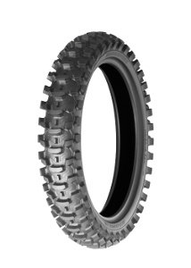 Bridgestone X 10 R ( 100/90-19 TT 57M takapyörä, M/C, kumiseos Sand )