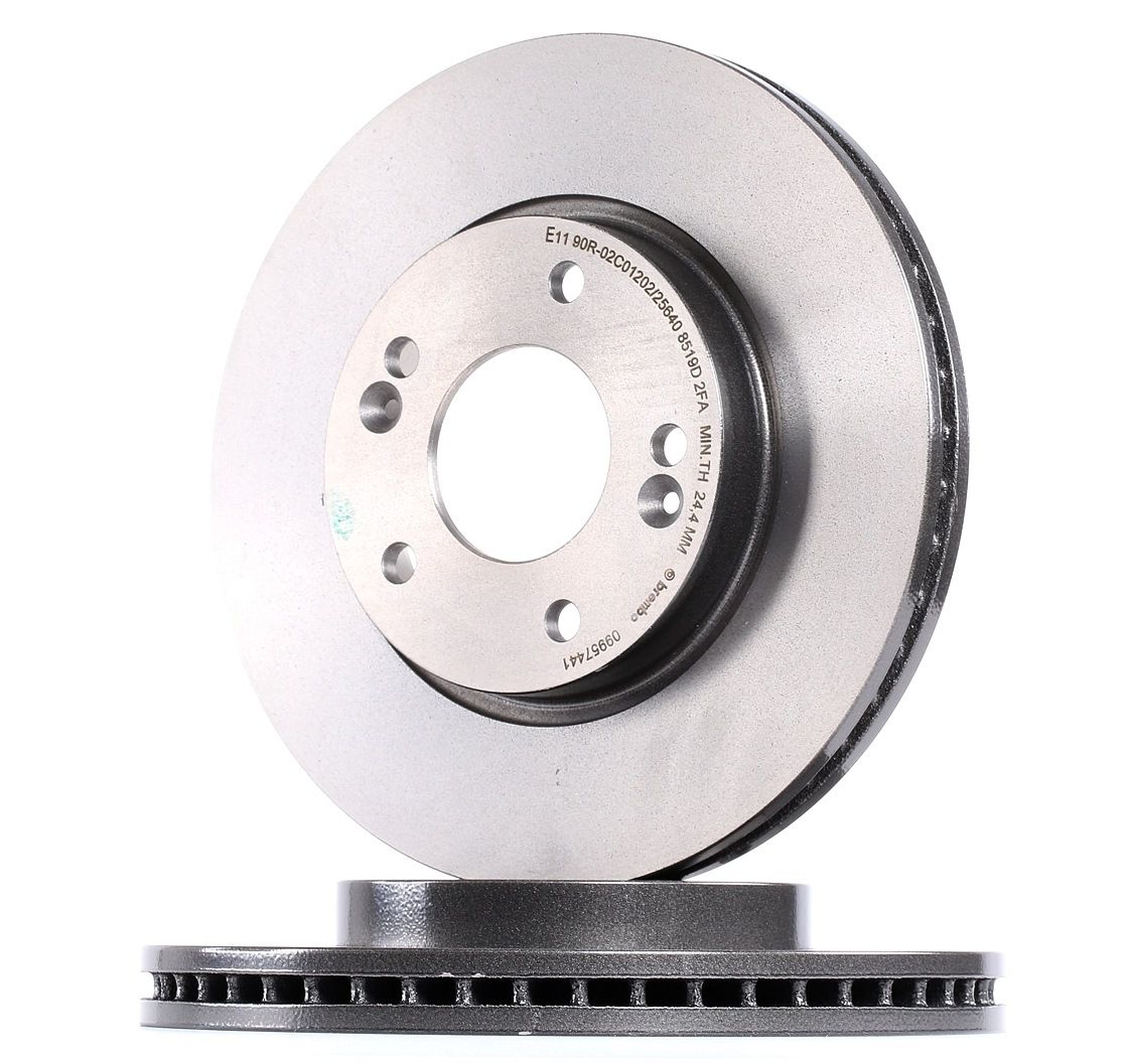 BREMBO Jarrulevyt HYUNDAI,KIA 09.9574.41 517121H000,517121H100,517122L000 Jarrulevy 517121H000,517121H100,517122K100,517122L000,S517122K100