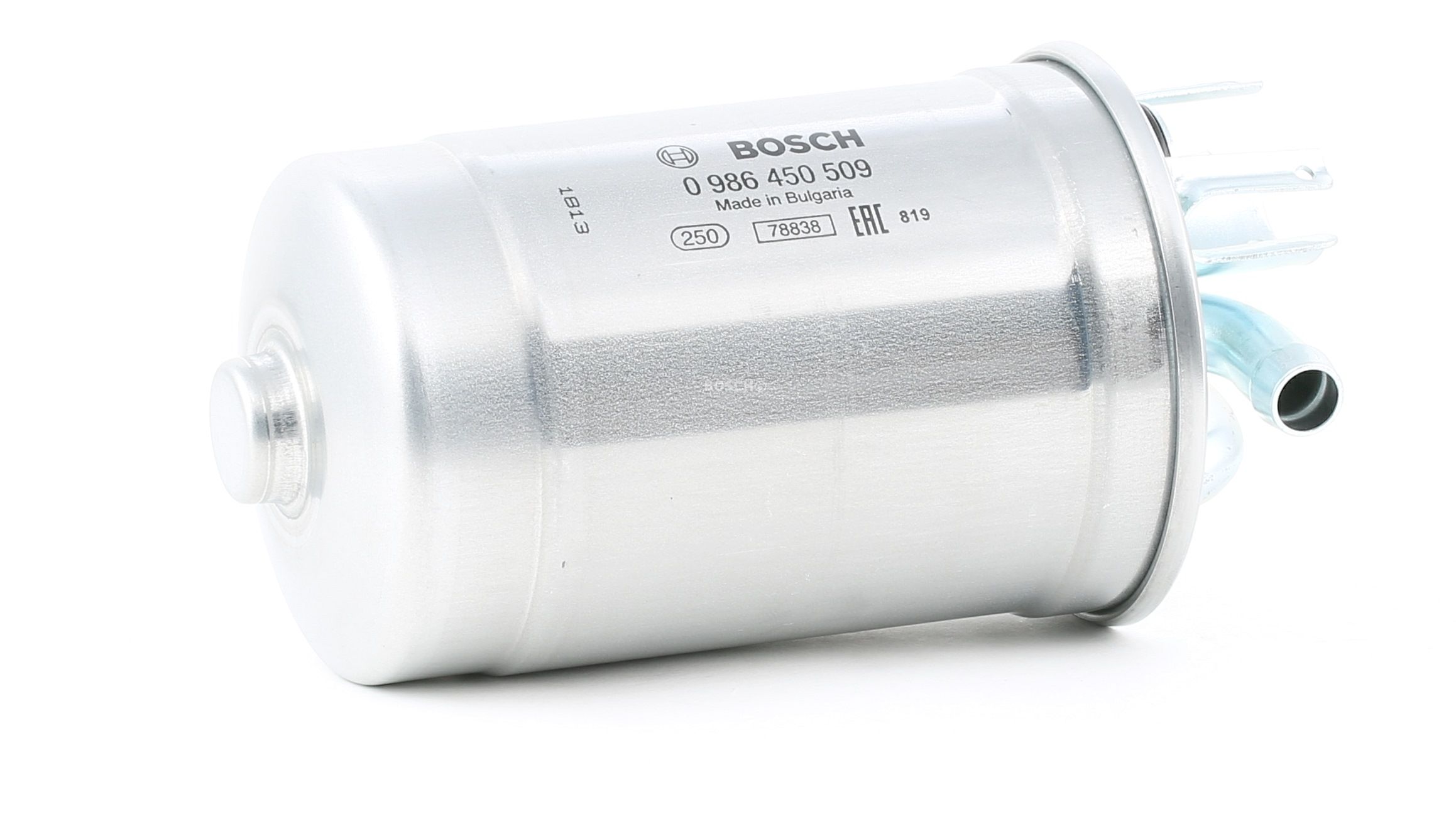 BOSCH Polttoainesuodatin VW,AUDI,SKODA 0 986 450 509 057127401A,057127435D,059127401C 057127401A,057127435D,057127401A,057127401C,057127435D