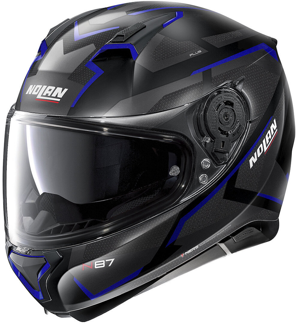 Nolan N87 Plus Overland N-Com 033 Black Blue L