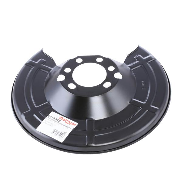 METZGER Jarrukilpi OPEL 6115019 0546435,546435,90498290 Jarrulevyn Suojakilpi,Suojapelti, Jarrulevy