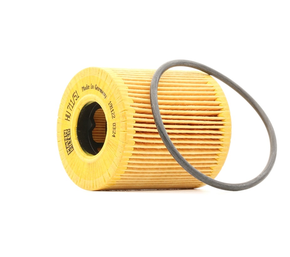 MANN-FILTER Öljynsuodatin OPEL,FORD,FIAT HU 711/51 x 11427557012,11427622446,1109A 1109AH,1109AJ,1109CK,1109CL,1109X4,1109Z0,1109Z2,119X4,1629084080
