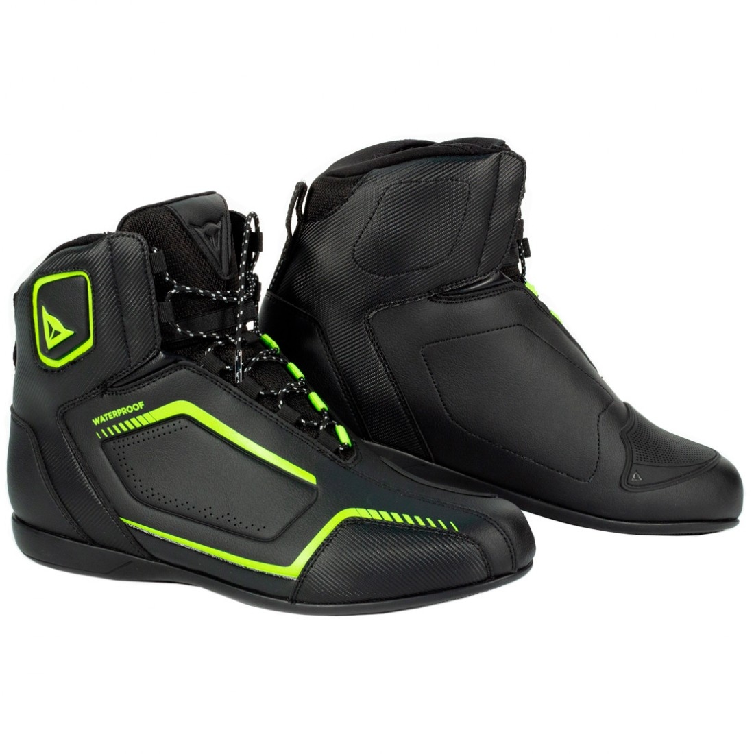Dainese Raptors D-WP Black Black Fluo Yellow 44