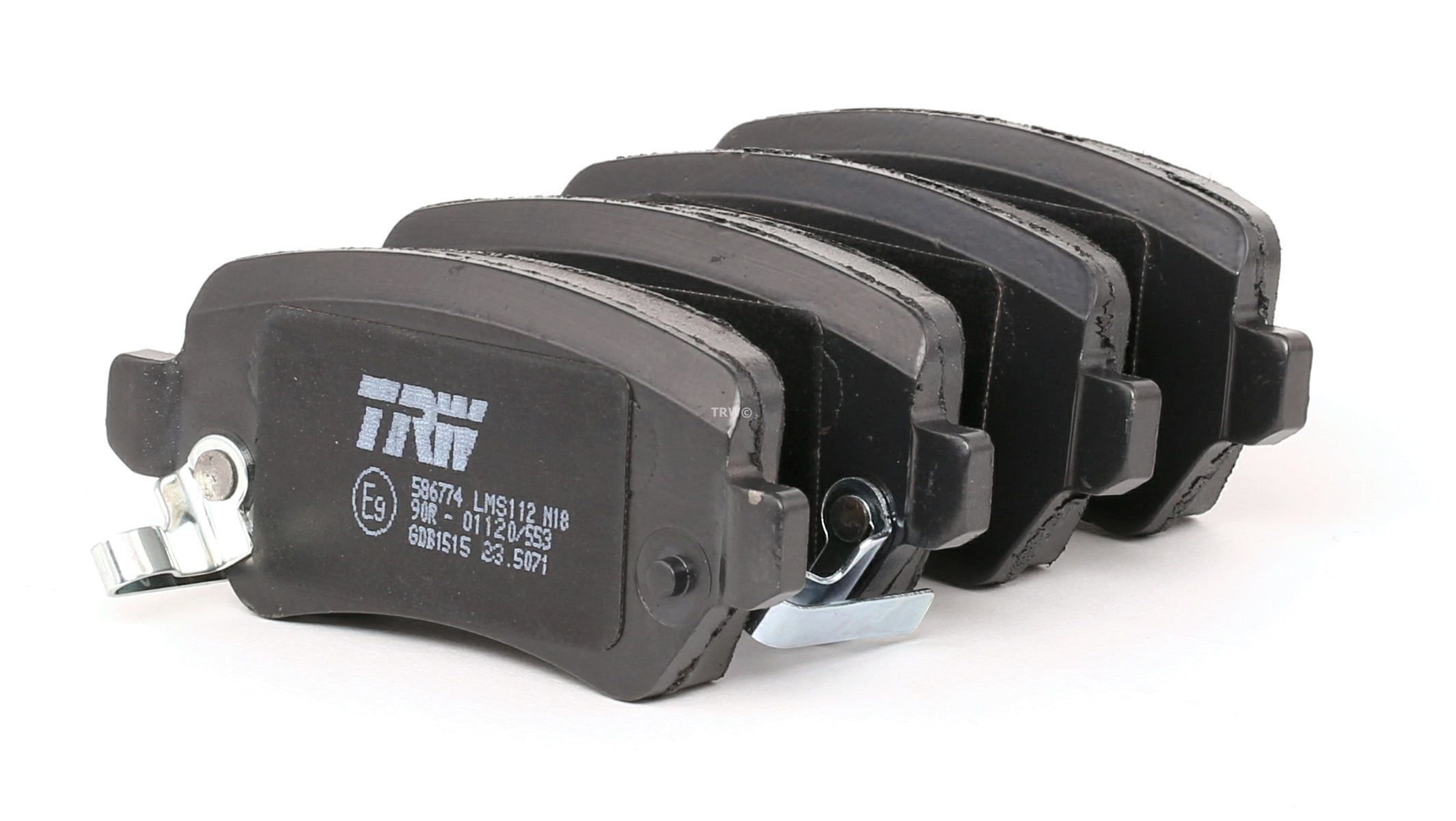 TRW Jarrupalat OPEL,KIA,CHEVROLET GDB1515 1605967,1605995,93170602 Jarrupalasarja,Jarrupala, Levyjarru 93176118,93179164,93193613,583021PA30,1605086