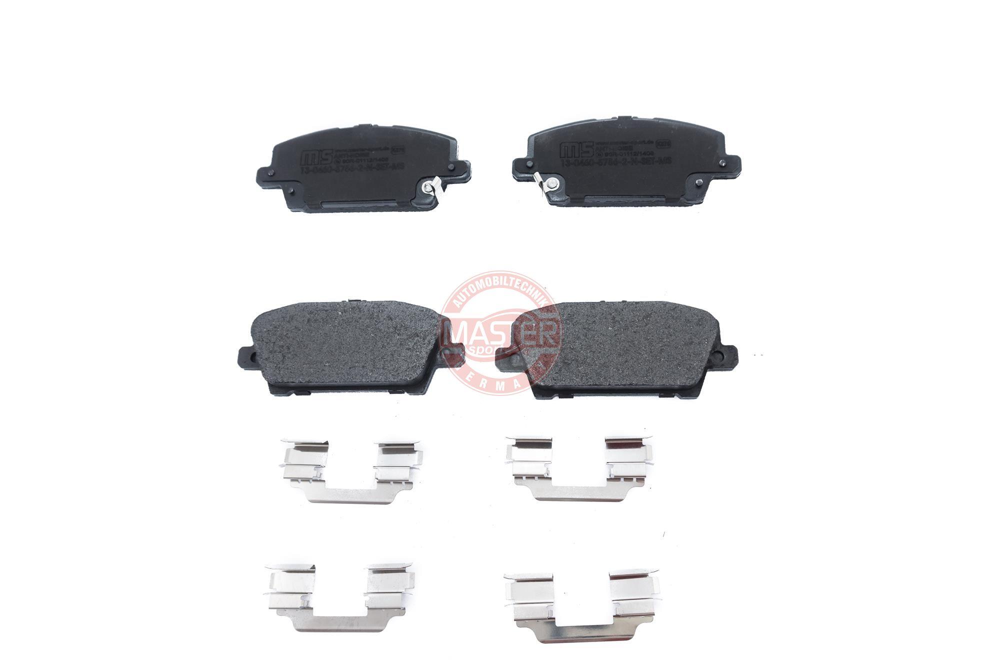 MASTER-SPORT Jarrupalat HONDA 13046057562N-SET-MS 45022SMGE00,45022SMGE01 Jarrupalasarja,Jarrupala, Levyjarru