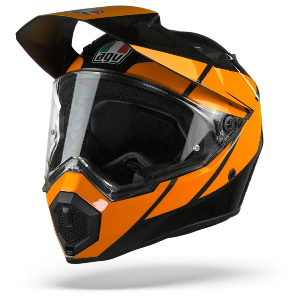AGV AX9 Trail Gunmetal Orange ML