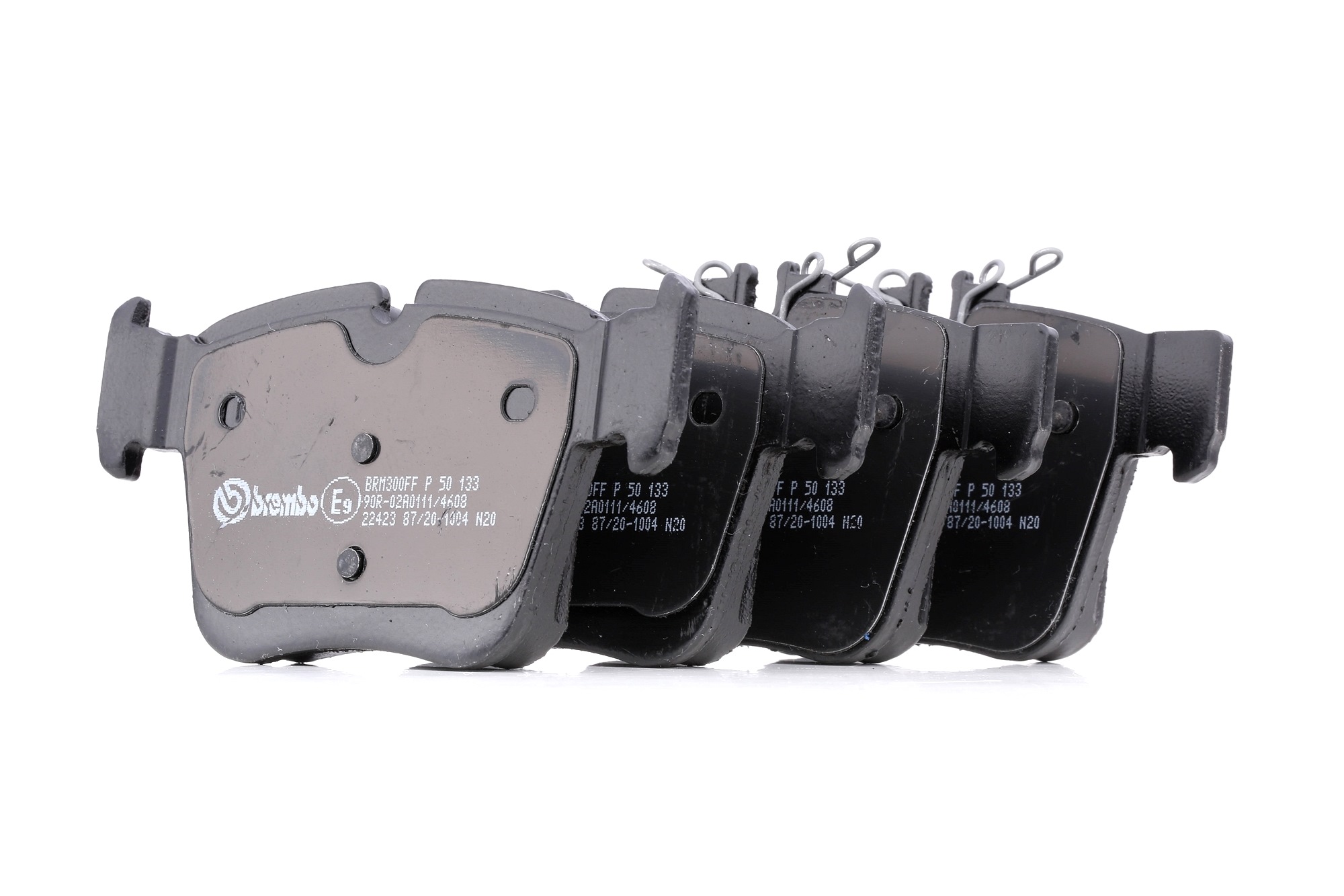 BREMBO Jarrupalat MERCEDES-BENZ P 50 133 0004205200,0004205900,0004208300 Jarrupalasarja,Jarrupala, Levyjarru 0044208520,0054202220,0054202520