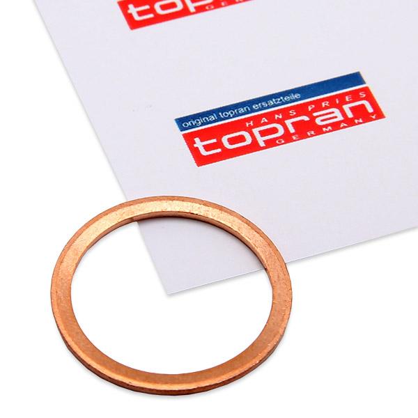 TOPRAN Öljytulpan Tiiviste VW,AUDI,OPEL 207 582 10263450,10263460,16508460 Tiiviste, Öljynlaskutulppa 60800580,N0138271,016484,031332,7701039179