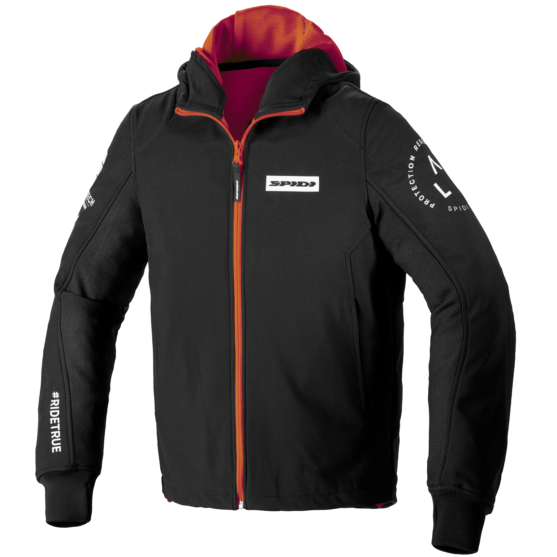 Spidi Hoodie Armor Evo Red M