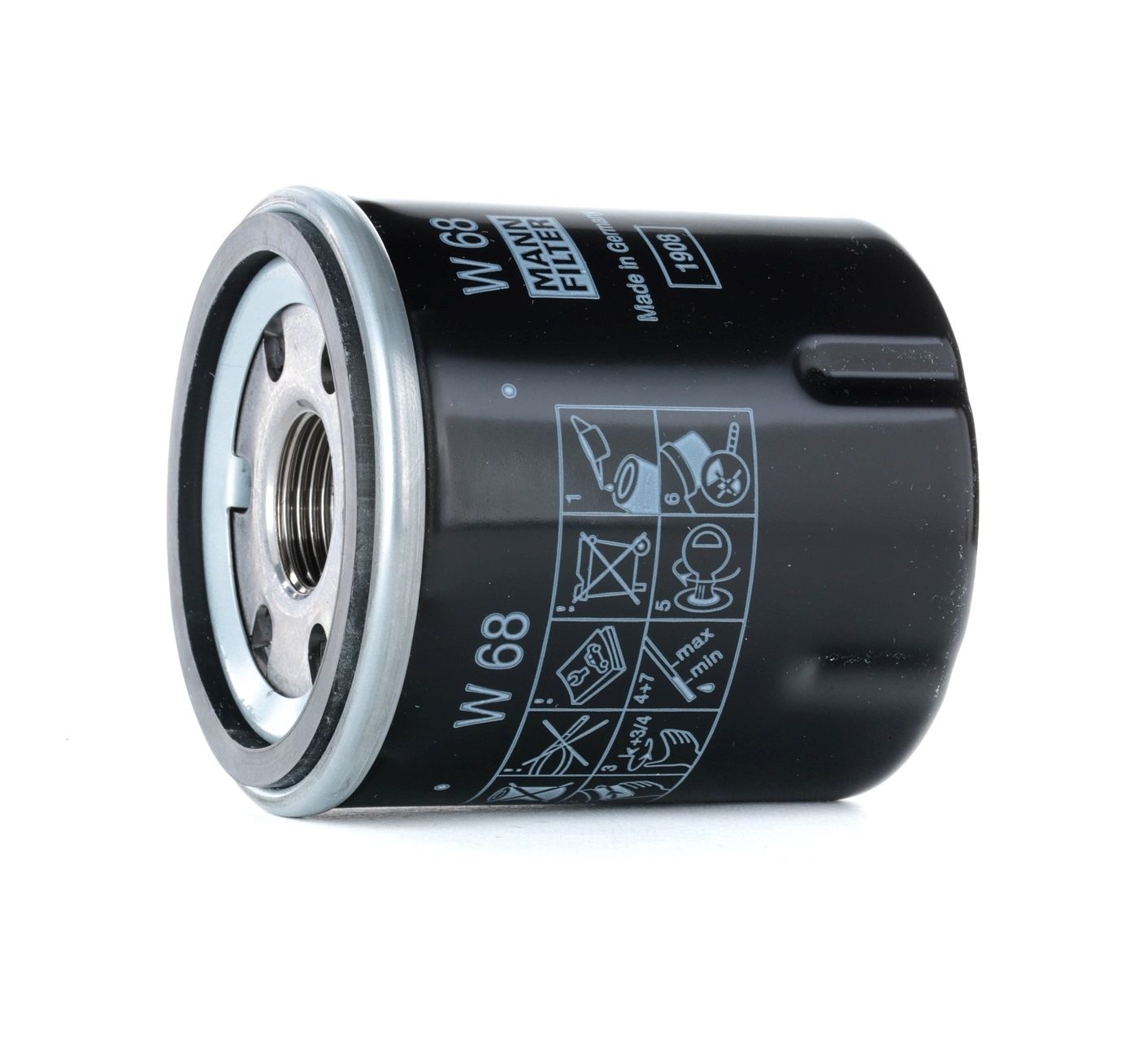 MANN-FILTER Öljynsuodatin RENAULT,AIXAM W 68 MD134953,7700112686,7700863124 7700867824,7700869029