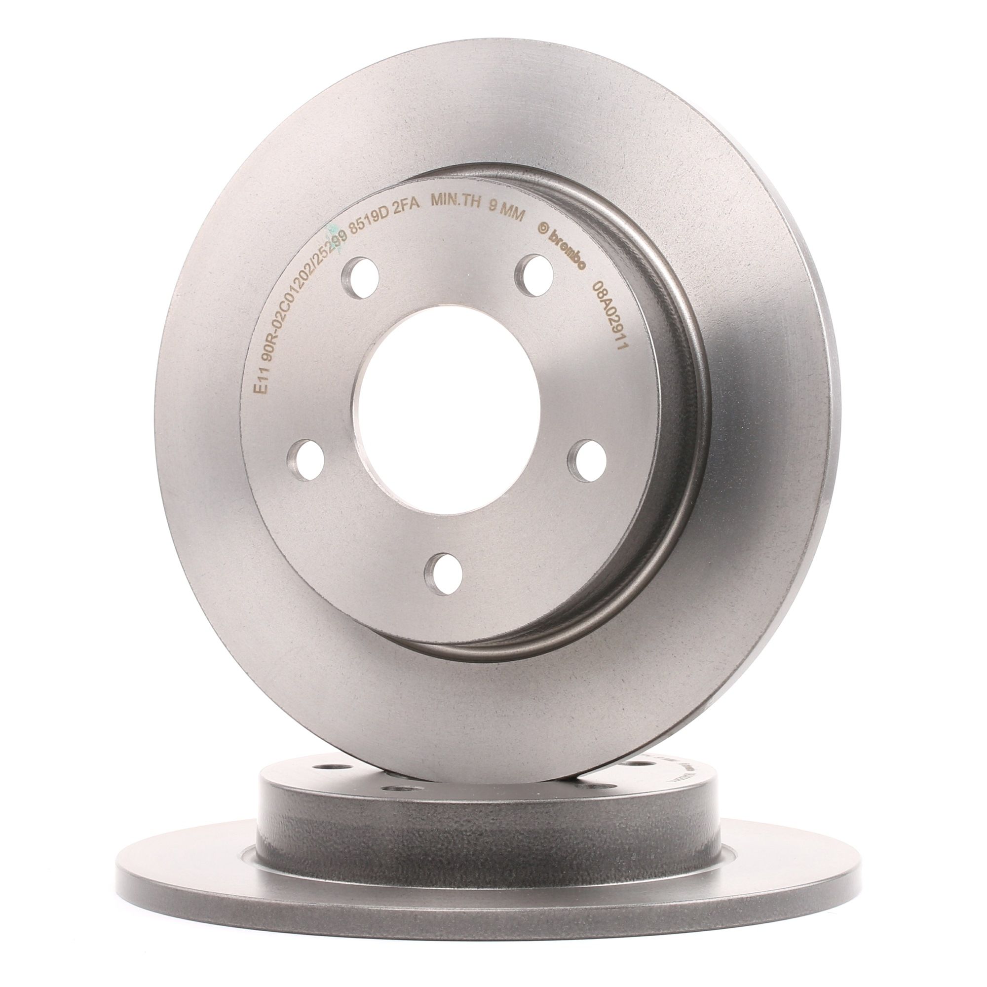 BREMBO Jarrulevyt MAZDA 08.A029.11 BP4Y26251B,BP4Y26251C,BP4Y26251D Jarrulevy C24Y26251B,C24Y26251C,C24Y26251C9A,C24Y26251D