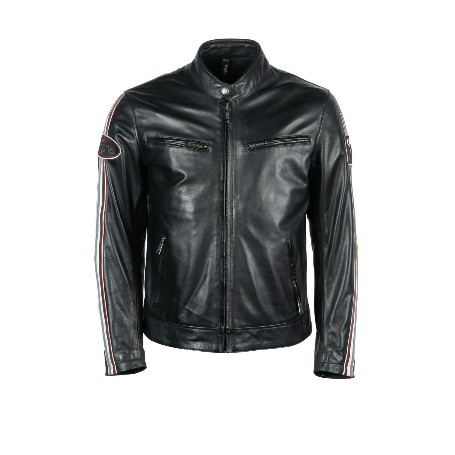 Helstons Race Leather Aniline Black Jacket 2XL