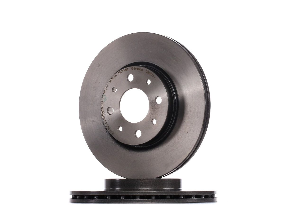 BREMBO Jarrulevyt FIAT 09.5870.11 60806137,60810076,60811256 Jarrulevy 60811266,46416712,46423415,51749124,71770936,7645056,7779409,46423415