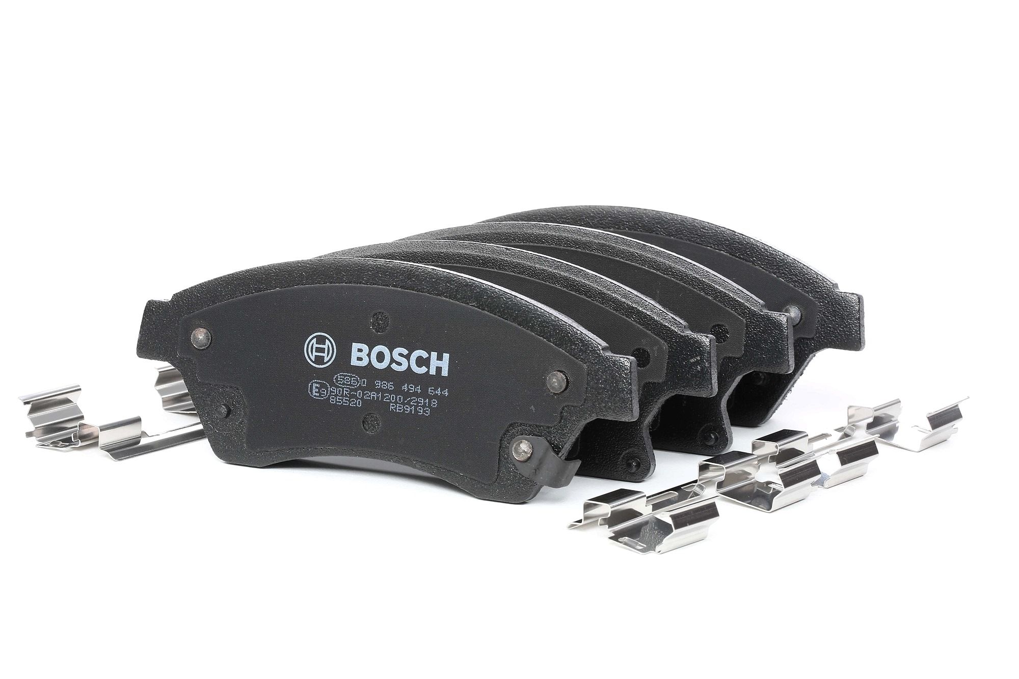 BOSCH Jarrupalat OPEL,CHEVROLET,VAUXHALL 0 986 494 644 13301207,13374966,13412272 Jarrupalasarja,Jarrupala, Levyjarru 542120,13301207,13374966,542120