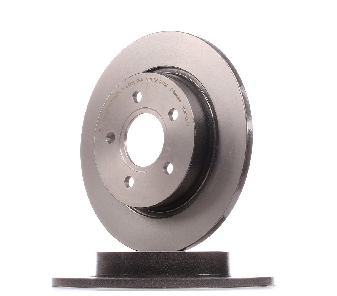 BREMBO Jarrulevyt FORD 08.A725.11 1704765,1934070,2023618 Jarrulevy 5302181,BV612A315BA,BV612A315CD,BV612A315CE,BV612A315CF,BV6Z2C026C