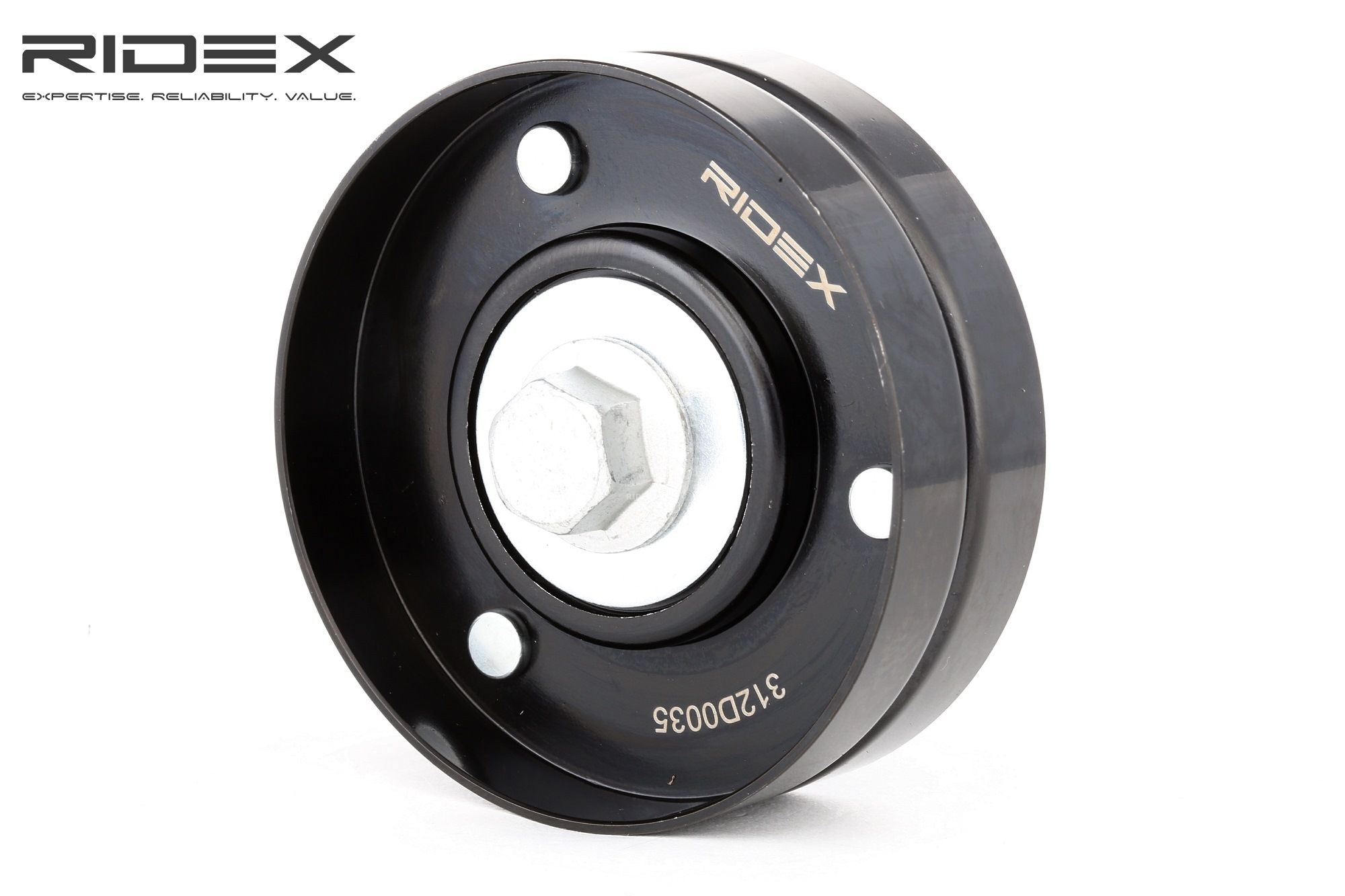 RIDEX Ohjainrulla VW,SKODA,SEAT 312D0035 032145276,32145276,032145276 Ohjainrulla, Moniurahihna 32145276,032145276,32145276