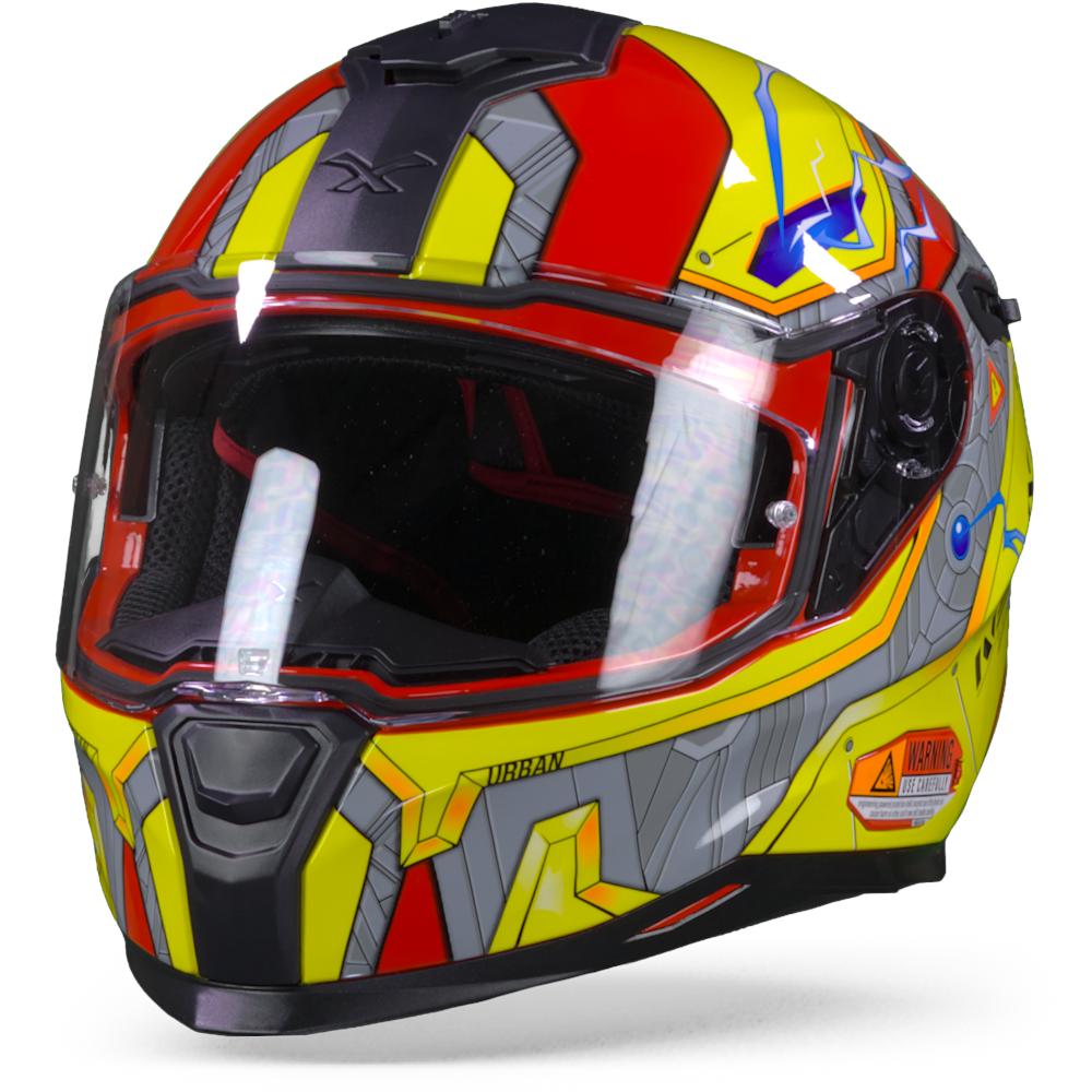 Nexx Sx.100 Gigabot Red Yellow S