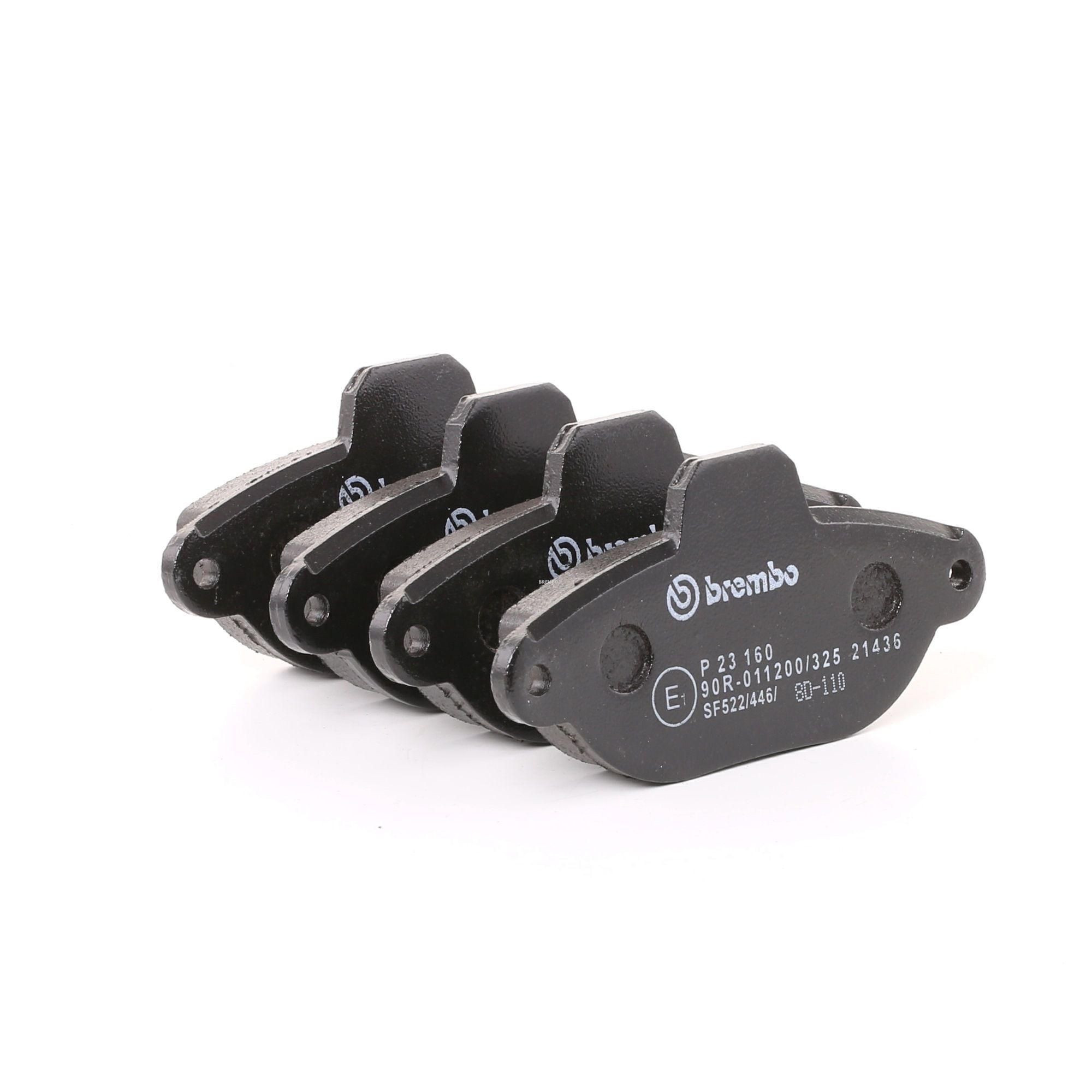 BREMBO Jarrupalat FORD,FIAT,LANCIA P 23 160 5892736,71737178,71772226 Jarrupalasarja,Jarrupala, Levyjarru 1559698,1575620,1669578,1675620,9S512K021B