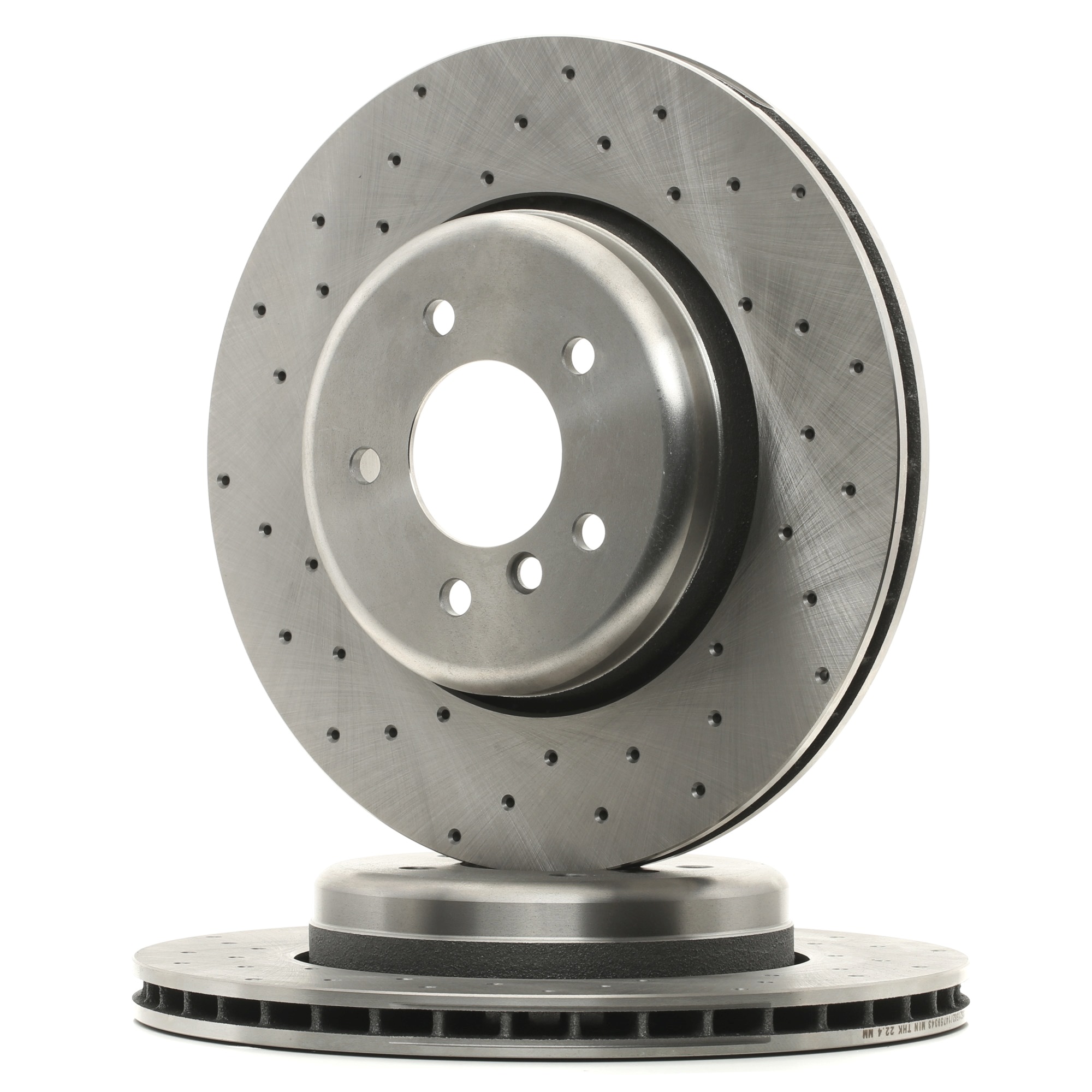 RIDEX Jarrulevyt BMW 82B2075 34216763827 Jarrulevy