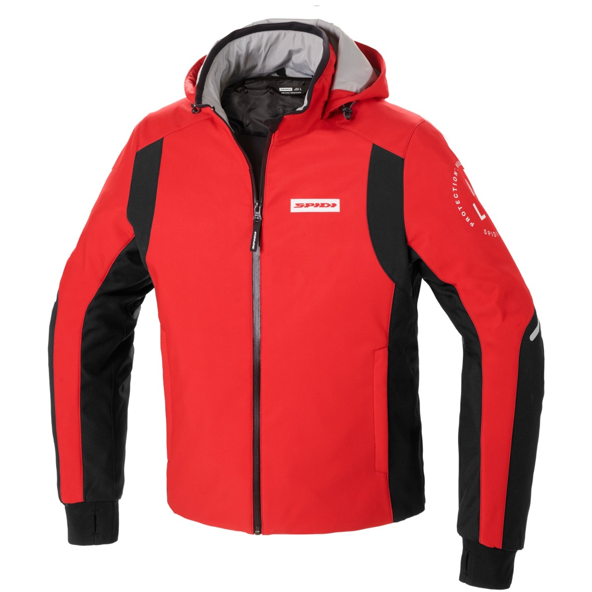 Spidi Armor H2Out Red Black Motorcycle Jacket XL