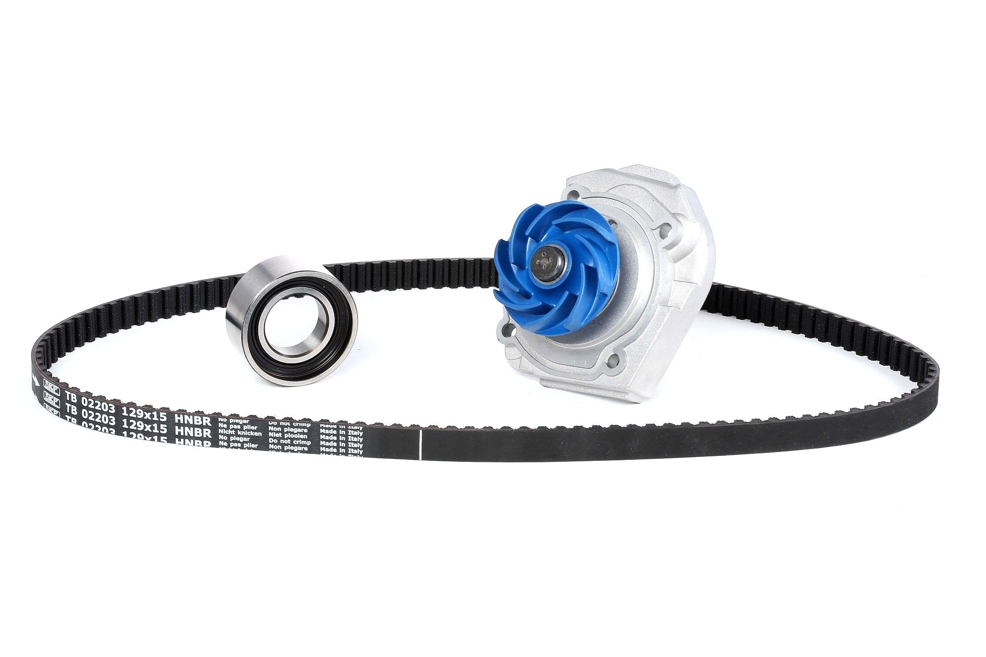 SKF Vesipumppu + Jakohihnasarja FIAT,LANCIA VKMC 02203 081821,082917,95619217 46526243,46526291,46805736,55184080,5972277,71719652,71740977,46526243