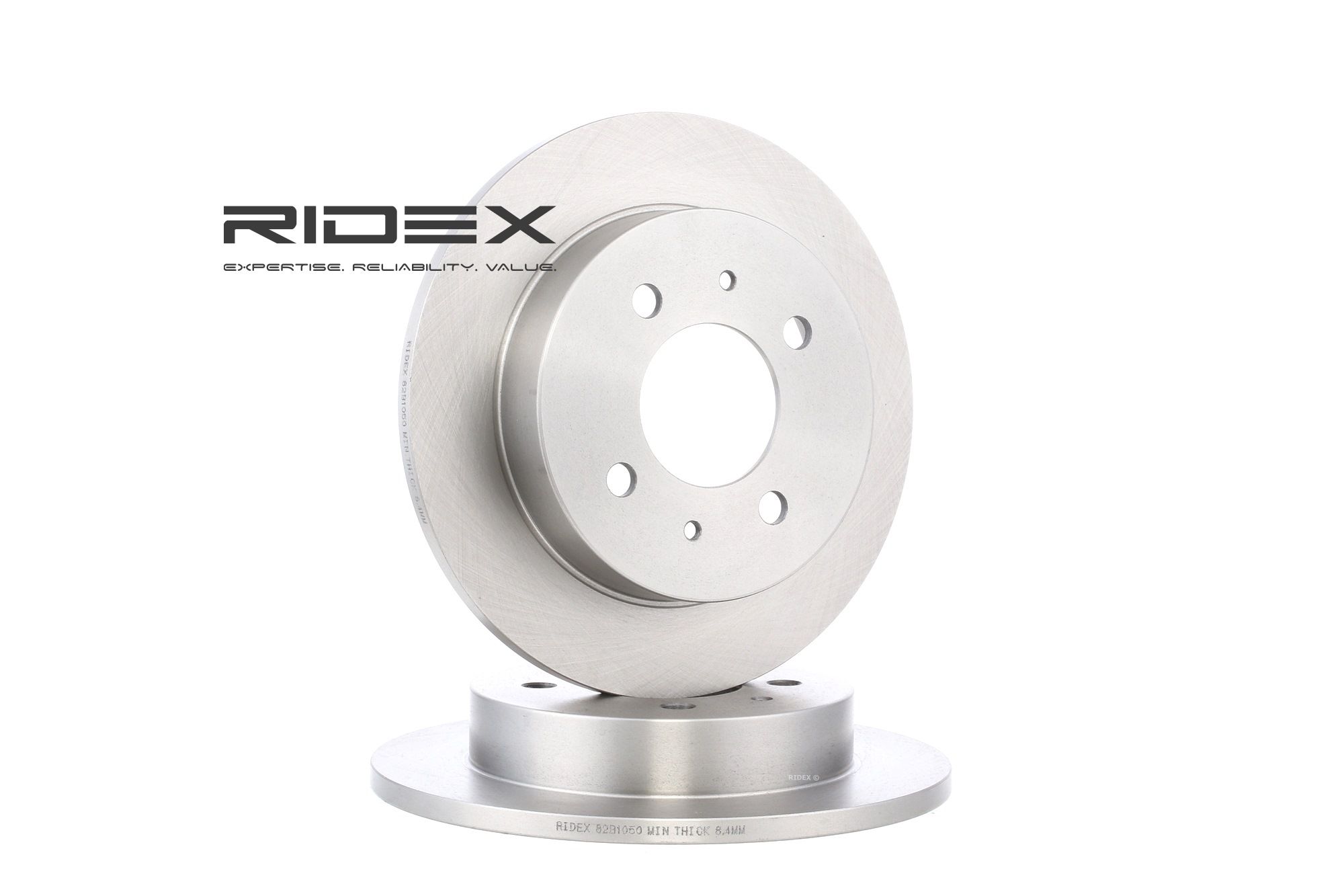 RIDEX Jarrulevyt MITSUBISHI,PROTON 82B1050 MB857762,MB857763,MR249357 Jarrulevy