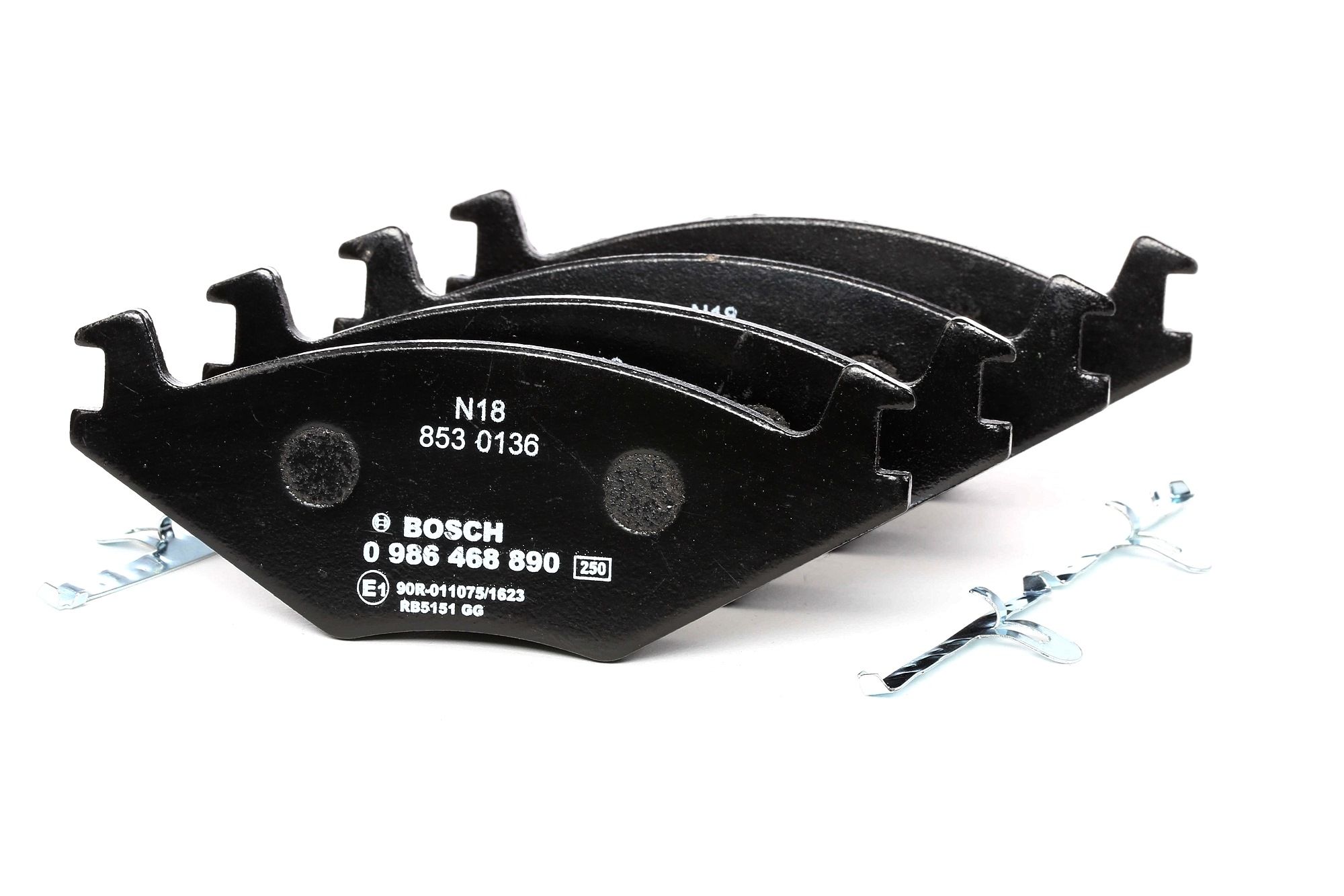 BOSCH Jarrupalat VW,SEAT 0 986 468 890 191698151E,171615119D,191698151 Jarrupalasarja,Jarrupala, Levyjarru 191698151A,191698151E,191698151F